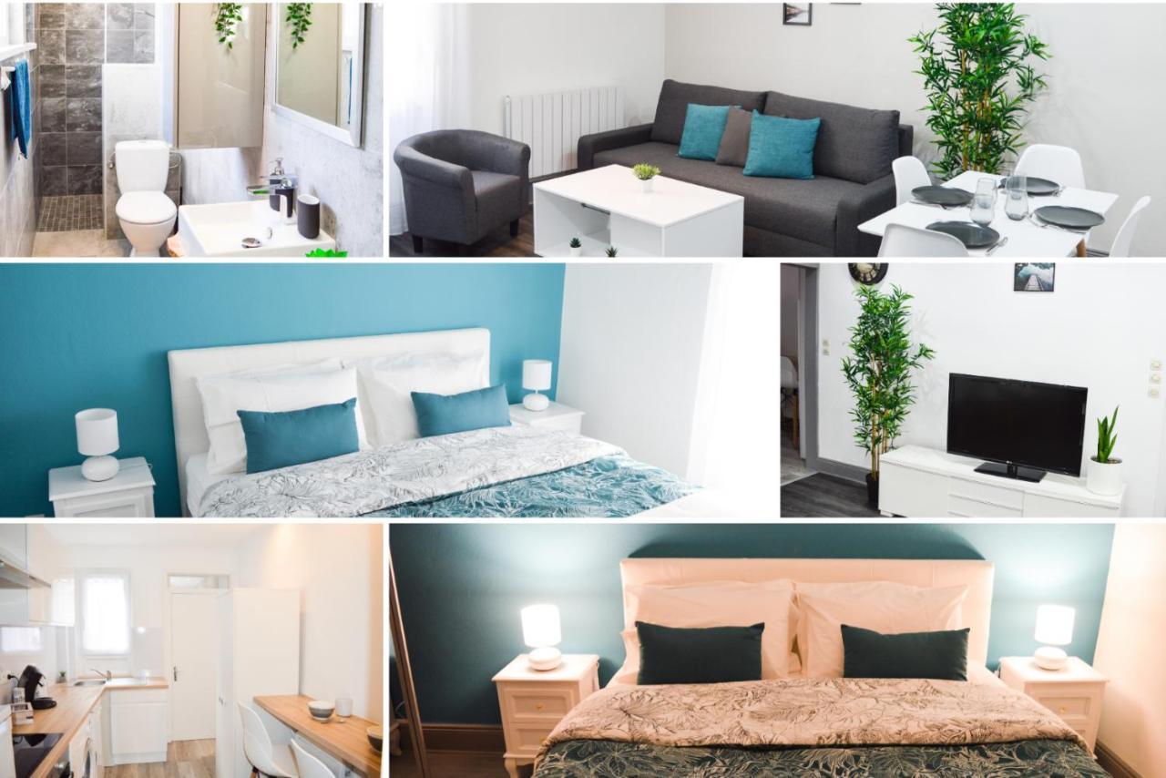 Le Blue St Leon : 2 Pieces Cozy Lit King Size Wifi Leilighet Colmar Eksteriør bilde